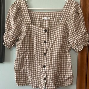 Madewell top in good condition